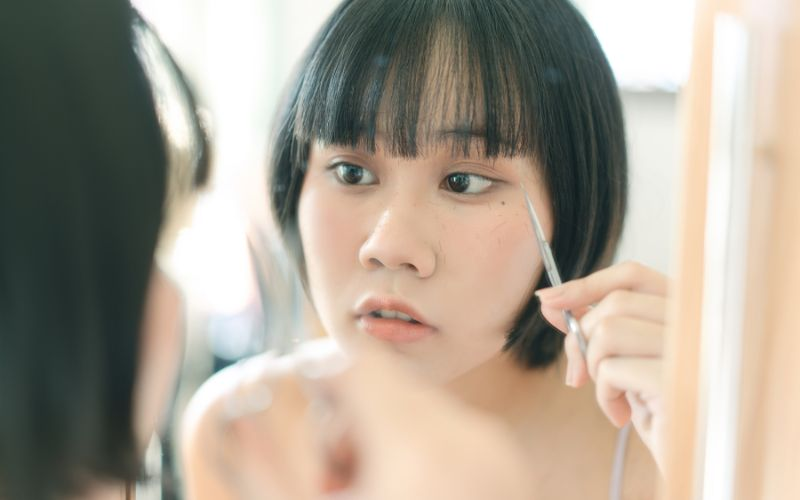 Short Hair with Bangs