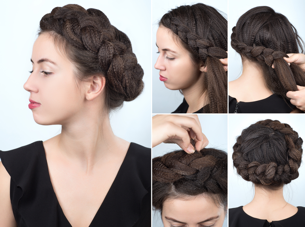 Crown Braid Updo